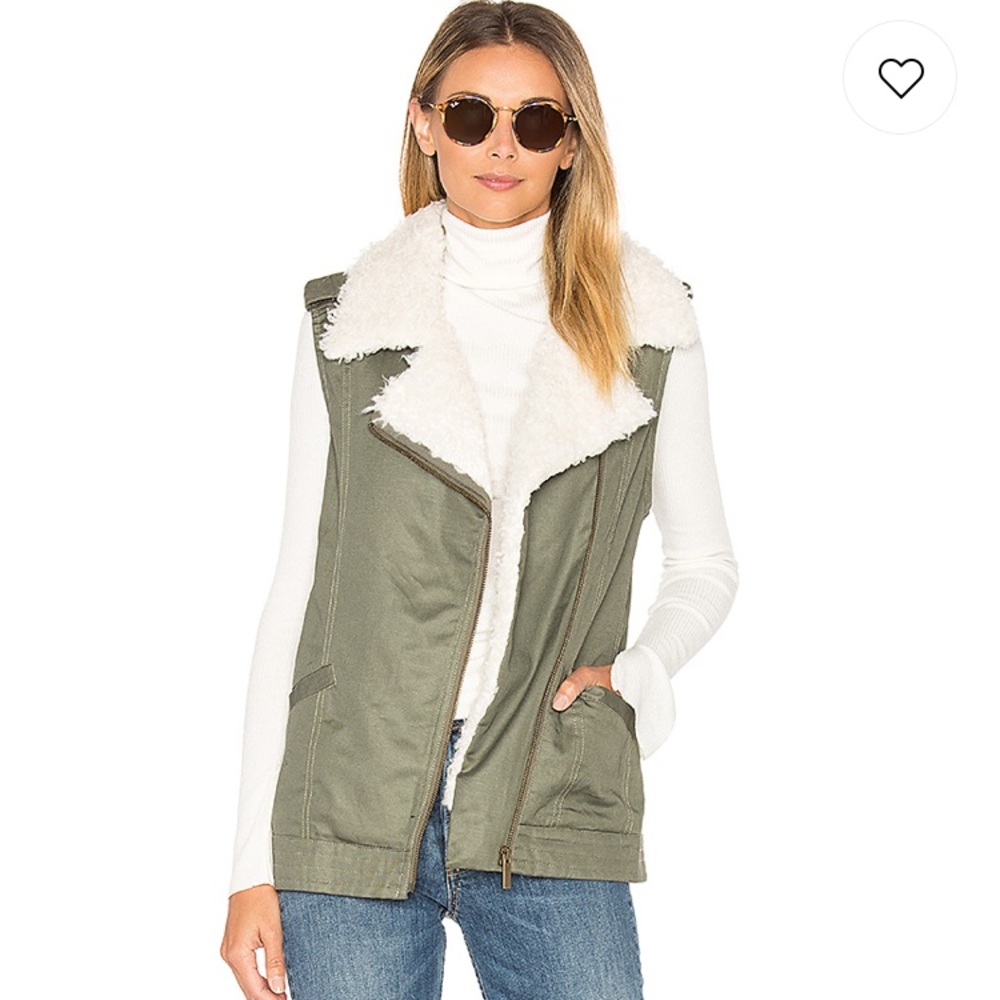 Sanctuary Alexis Faux Fur Vest XS